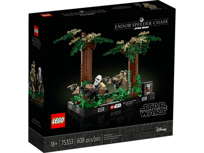 LEGO 75353 Star Wars Endor™ Speeder Chase Diorama | 608 PCS