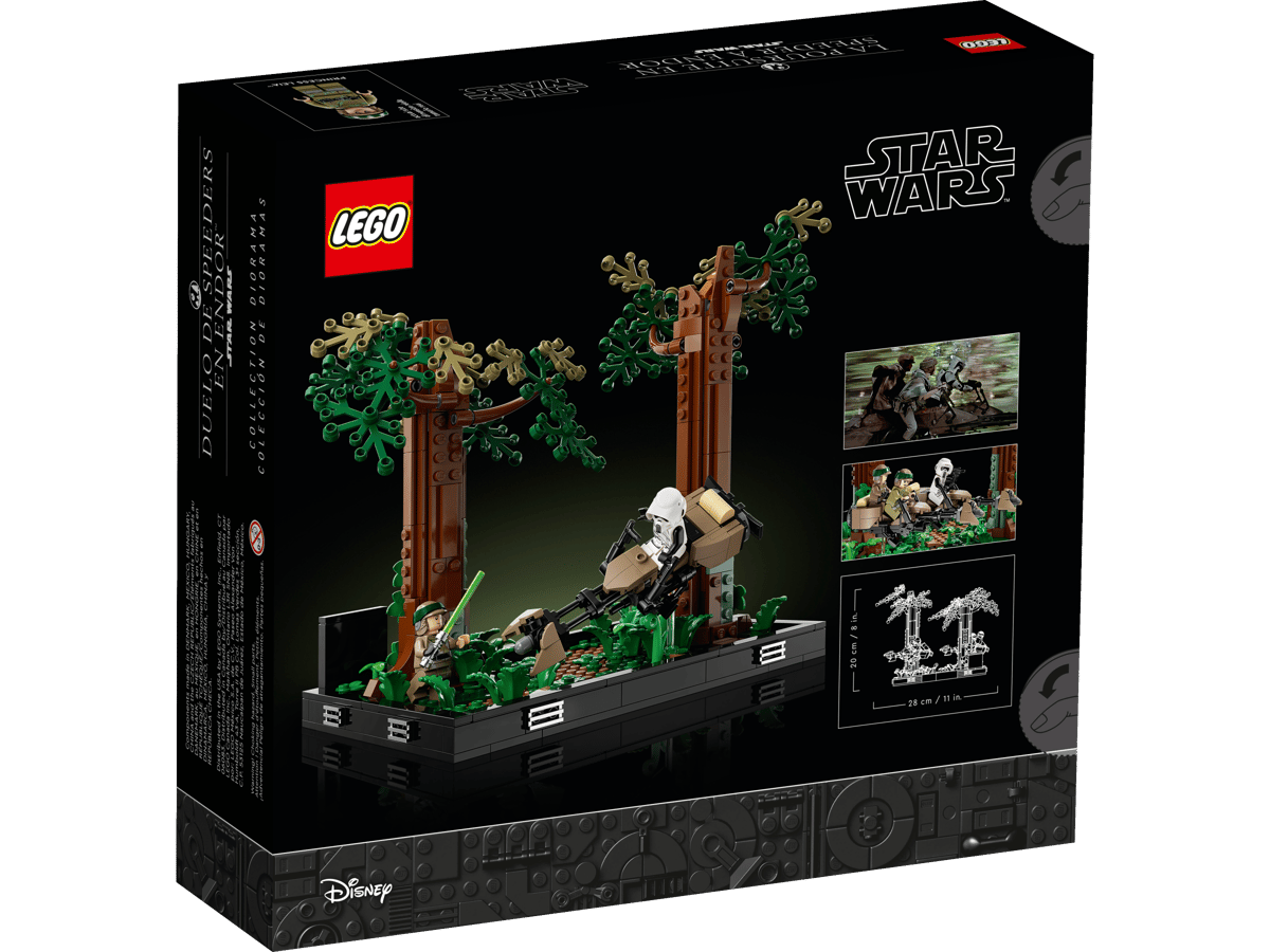 LEGO 75353 Star Wars Endor™ Speeder Chase Diorama | 608 PCS