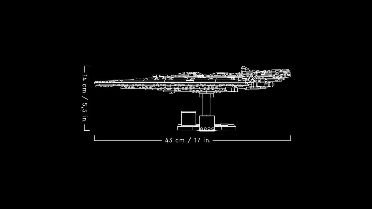 LEGO 75356 Star Wars Executor Super Star Destroyer™ | 630 PCS | Retired