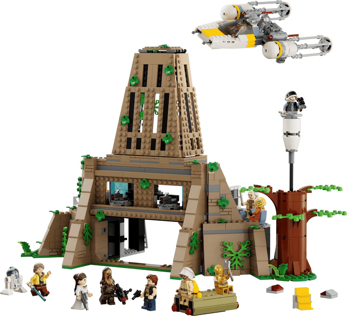 LEGO 75365 Star Wars Yavin 4 Rebel Base | 1066 PCS | Retired