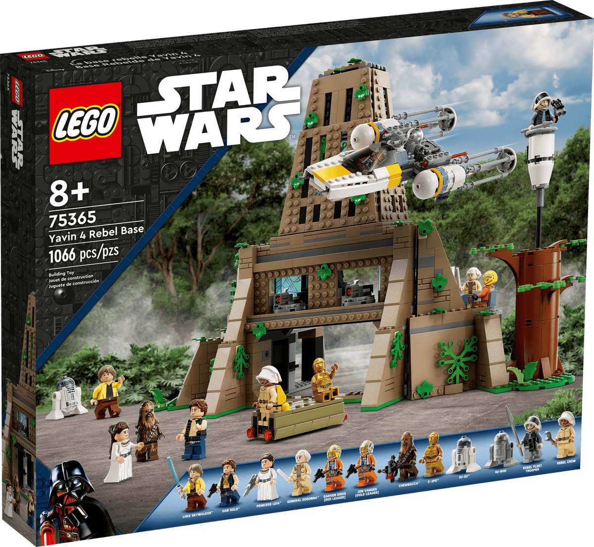 LEGO 75365 Star Wars Yavin 4 Rebel Base | 1066 PCS | Retired