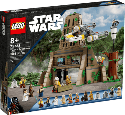 LEGO 75365 Star Wars Yavin 4 Rebel Base | 1066 PCS | Retired