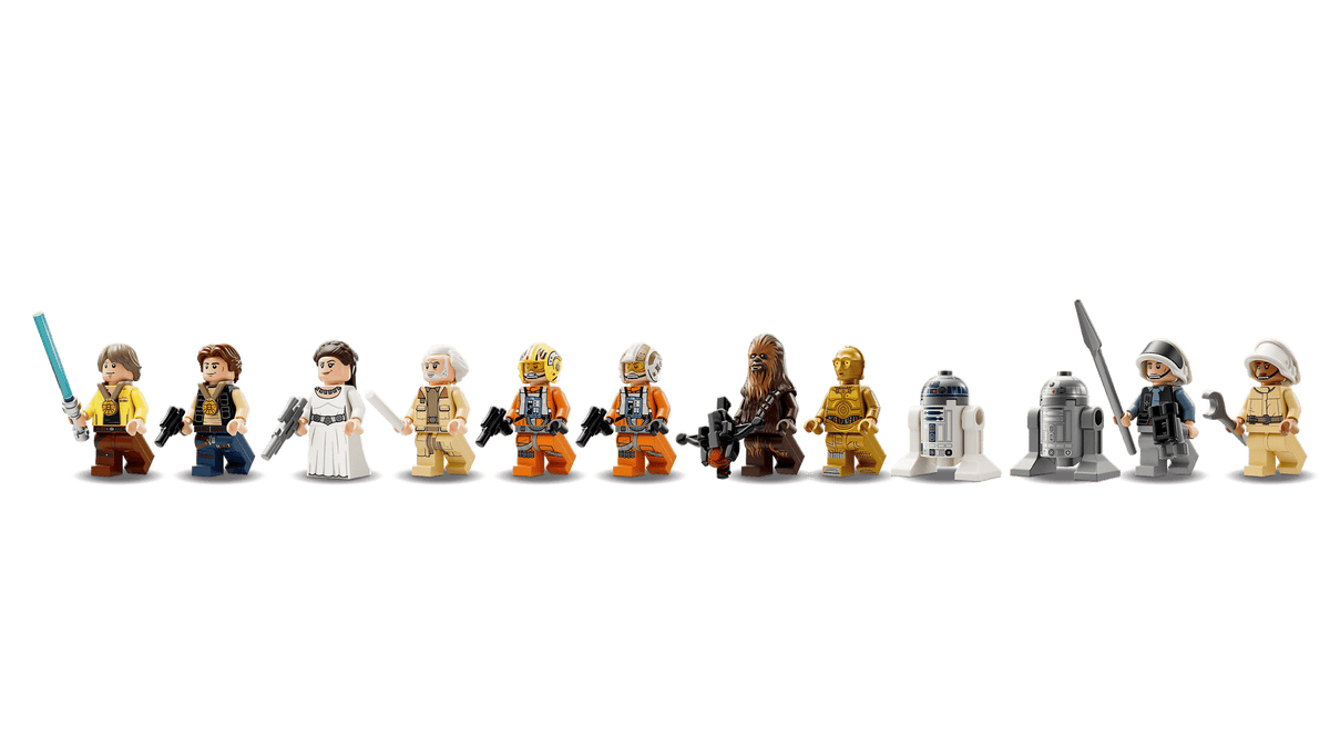 LEGO 75365 Star Wars Yavin 4 Rebel Base | 1066 PCS | Retired