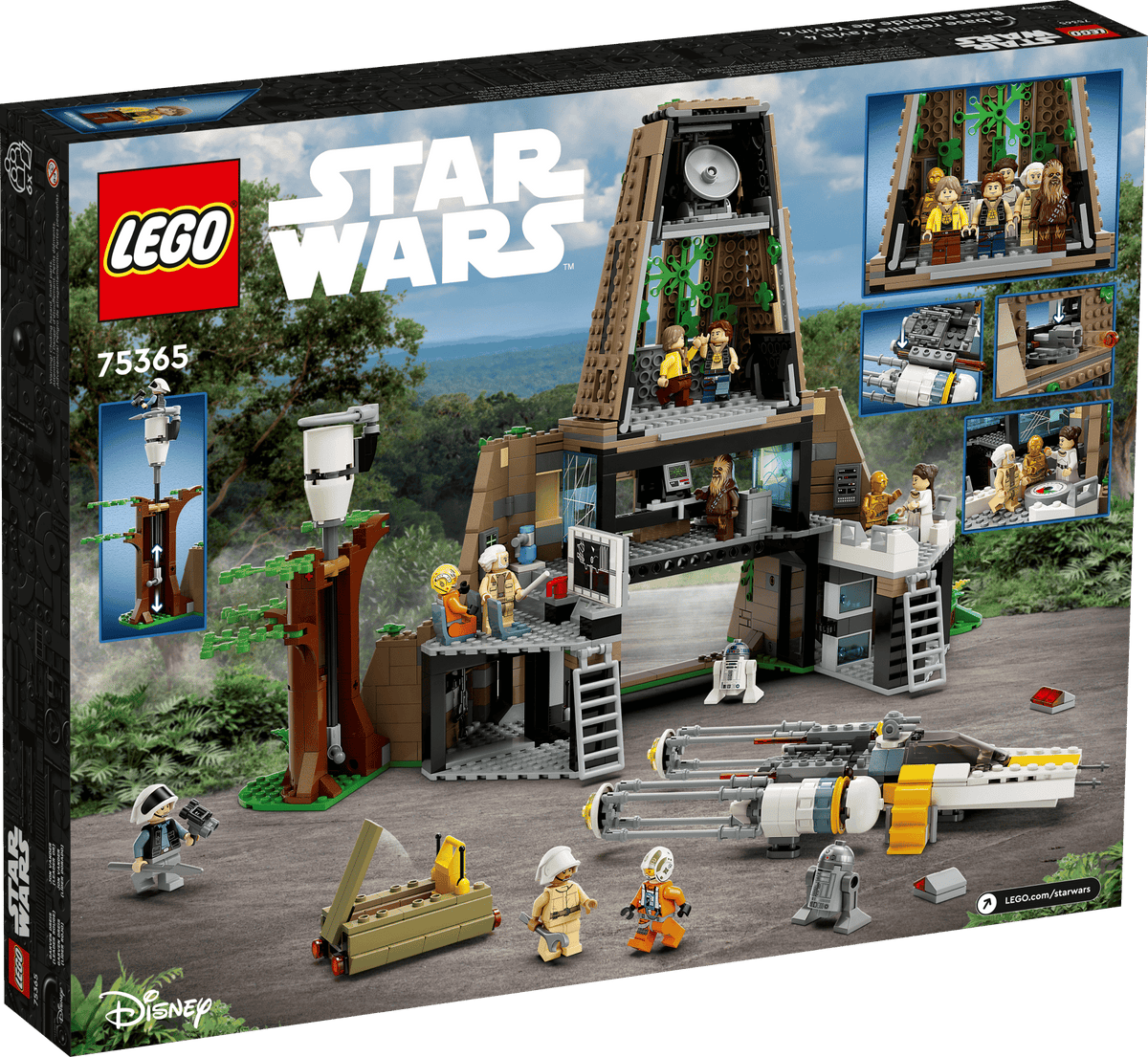 LEGO 75365 Star Wars Yavin 4 Rebel Base | 1066 PCS | Retired