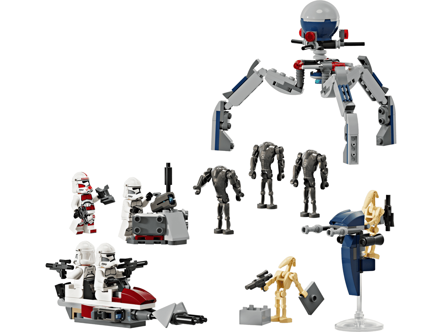 LEGO 75372 Star Wars Clone Trooper™ & Battle Droid™ Battle Pack | 215 PCS