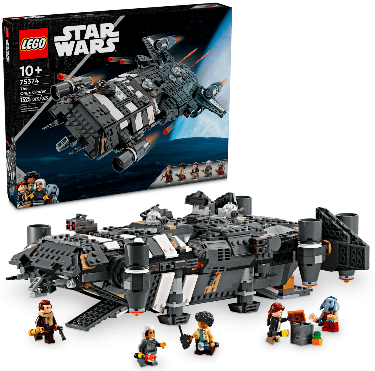 LEGO 75374 Star Wars the Onyx Cinder | 1325 PCS | Retired