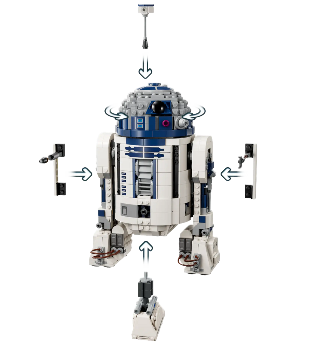 75379 R2-D2™ | 1050 PCS