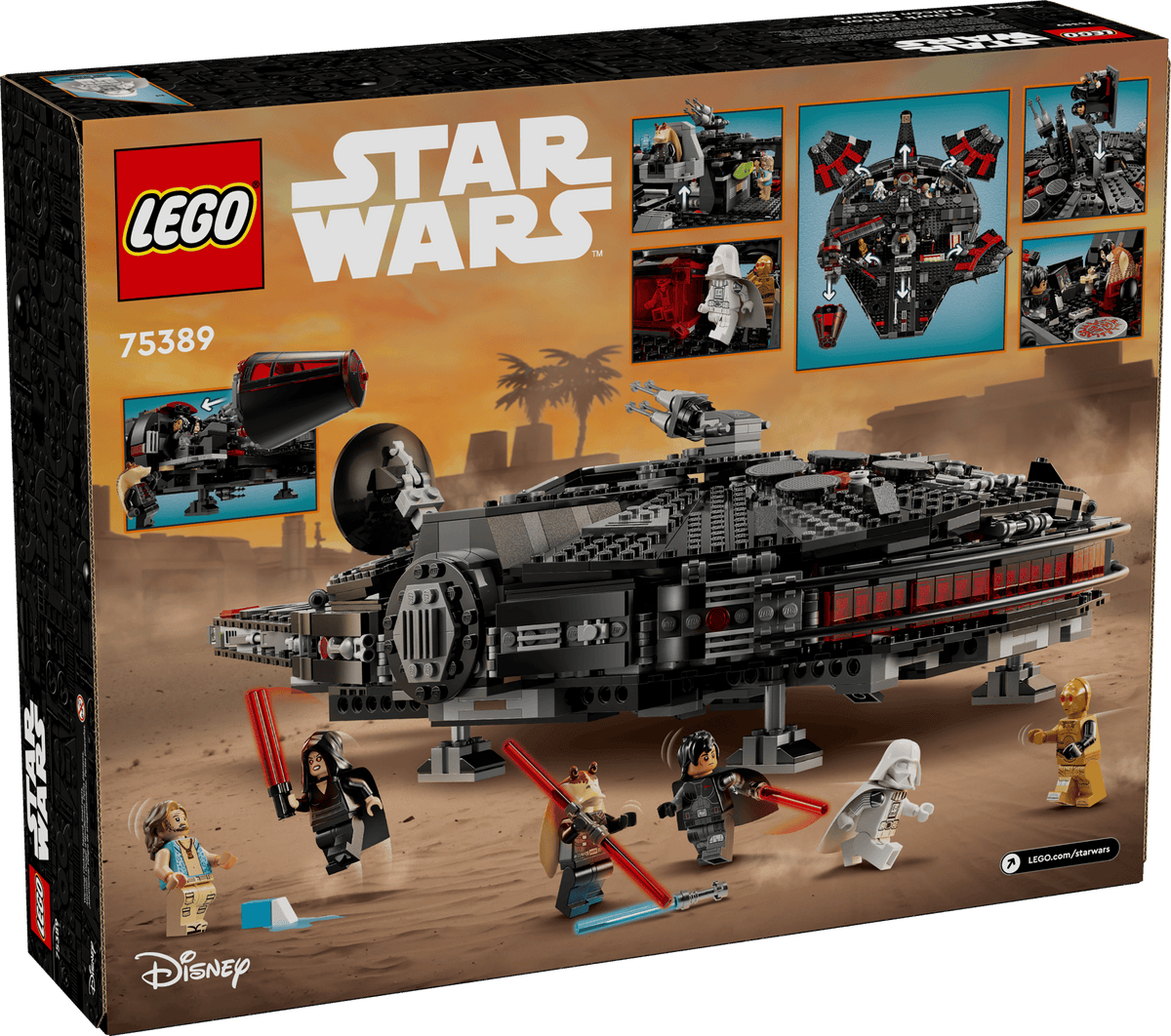 LEGO 75389 Star Wars The Dark Falcon | 1579 PCS | Retired