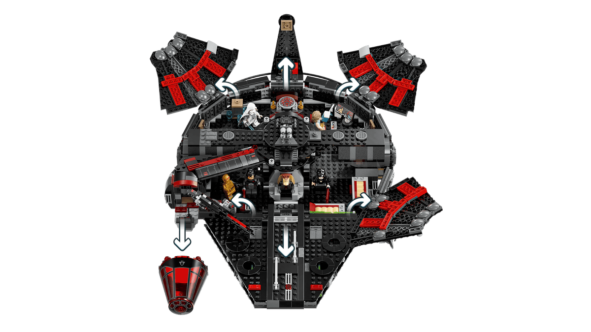 LEGO 75389 Star Wars The Dark Falcon | 1579 PCS | Retired