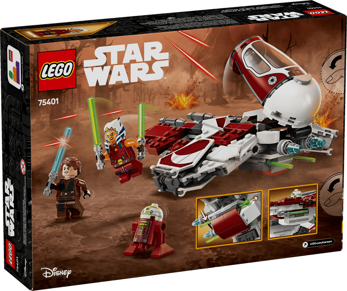 LEGO 75401 Star Wars Ahsoka's Jedi Interceptor™ | 290 PCS | Retired
