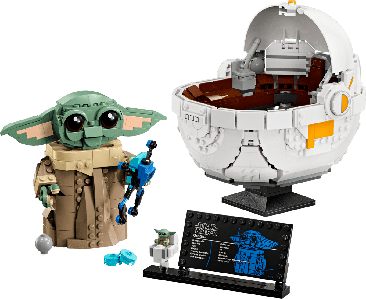 LEGO 75403 Star Wars Grogu™ with Hover Pram | 1048 PCS