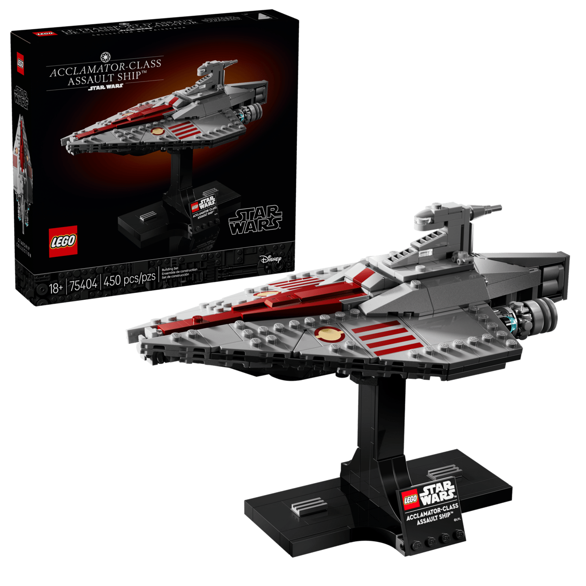 LEGO 75404 Star Wars Acclamator-Class Assault Ship™ | 450 PCS