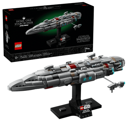 LEGO 75405 Star Wars Home One Starcruiser | 559 PCS | Retired