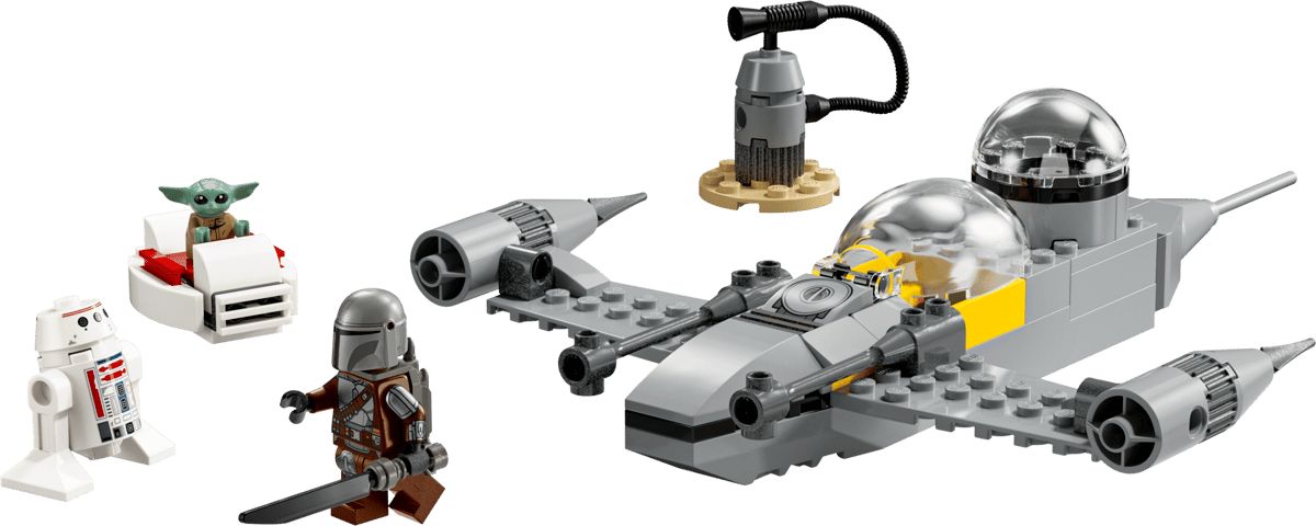 LEGO 75410 Star Wars Mando and Grogu's N-1 Starfighter™ | 92 PCS