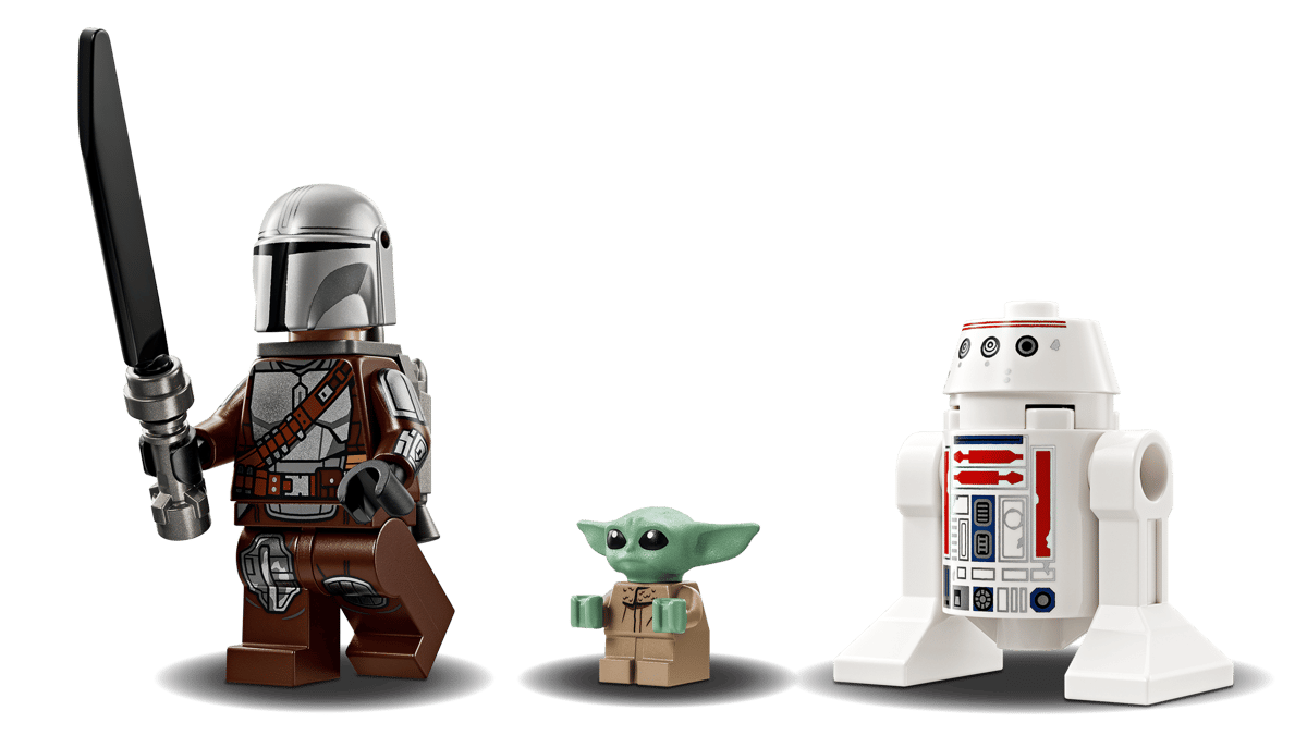LEGO 75410 Star Wars Mando and Grogu's N-1 Starfighter™ | 92 PCS