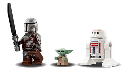 LEGO 75410 Star Wars Mando and Grogu's N-1 Starfighter™ | 92 PCS