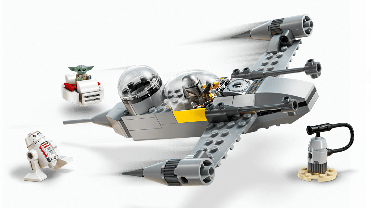 LEGO 75410 Star Wars Mando and Grogu's N-1 Starfighter™ | 92 PCS