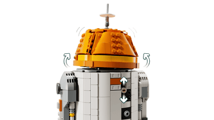 LEGO 75416 Star Wars Chopper (C1-10P)™ Astromech Droid | 1039 PCS