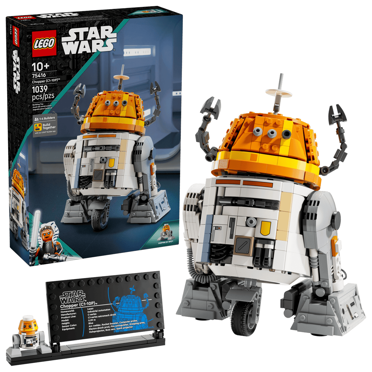 LEGO 75416 Star Wars Chopper (C1-10P)™ Astromech Droid | 1039 PCS