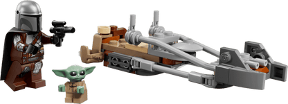 LEGO 75436 Star Wars The Mandalorian & Grogu's Speeder Bike™ | 58 PCS
