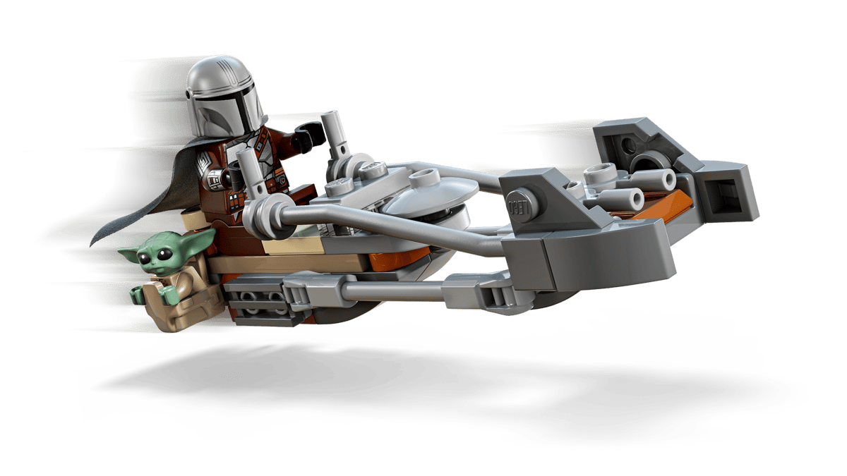 LEGO 75436 Star Wars The Mandalorian & Grogu's Speeder Bike™ | 58 PCS