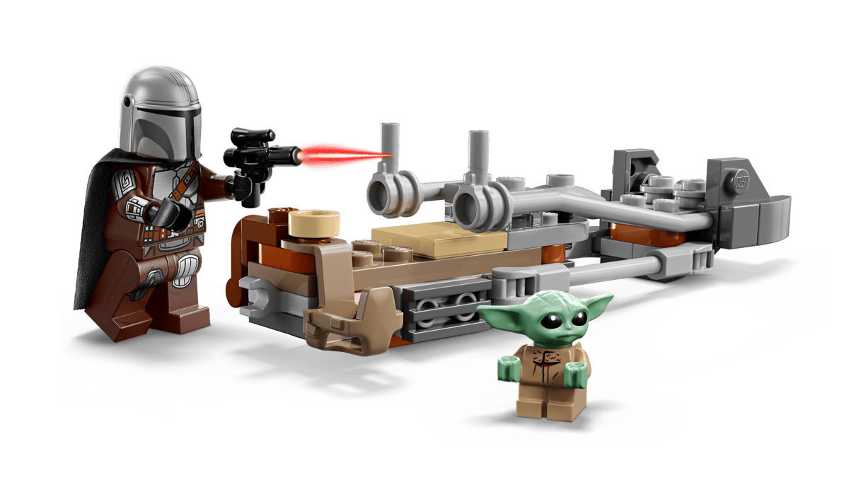LEGO 75436 Star Wars The Mandalorian & Grogu's Speeder Bike™ | 58 PCS
