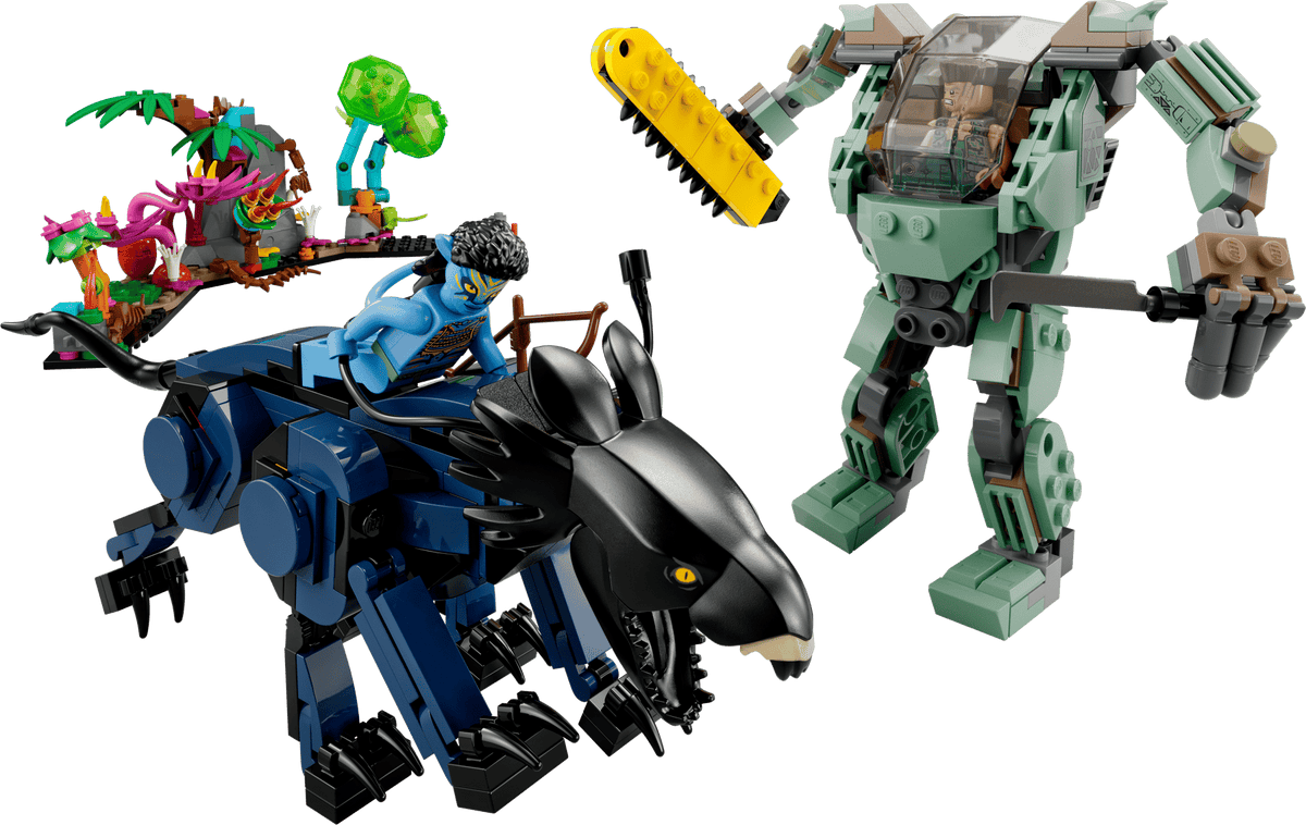 LEGO 75571 Avatar Neytiri & Thanator vs. AMP Suit Quaritch | 560 PCS | Retired