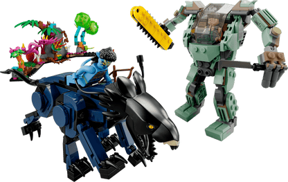 LEGO 75571 Avatar Neytiri & Thanator vs. AMP Suit Quaritch | 560 PCS | Retired