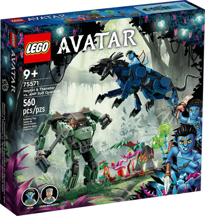 LEGO 75571 Avatar Neytiri & Thanator vs. AMP Suit Quaritch | 560 PCS | Retired