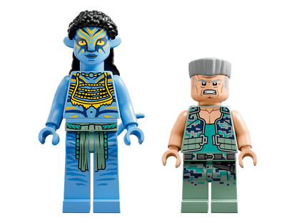 LEGO 75571 Avatar Neytiri & Thanator vs. AMP Suit Quaritch | 560 PCS | Retired