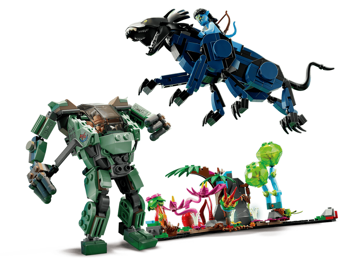 LEGO 75571 Avatar Neytiri & Thanator vs. AMP Suit Quaritch | 560 PCS | Retired