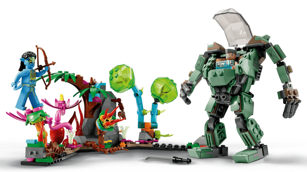 LEGO 75571 Avatar Neytiri & Thanator vs. AMP Suit Quaritch | 560 PCS | Retired