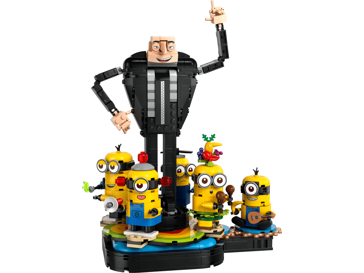 LEGO 75582 Brick-Built Gru and Minions | 839 PCS