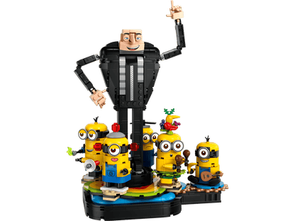 LEGO 75582 Brick-Built Gru and Minions | 839 PCS