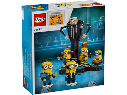 LEGO 75582 Brick-Built Gru and Minions | 839 PCS