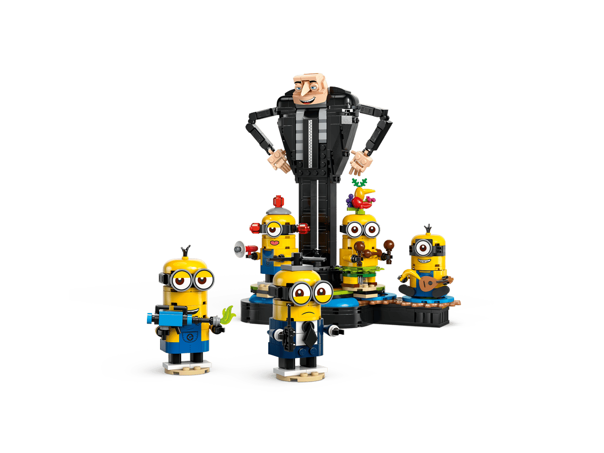 LEGO 75582 Brick-Built Gru and Minions | 839 PCS