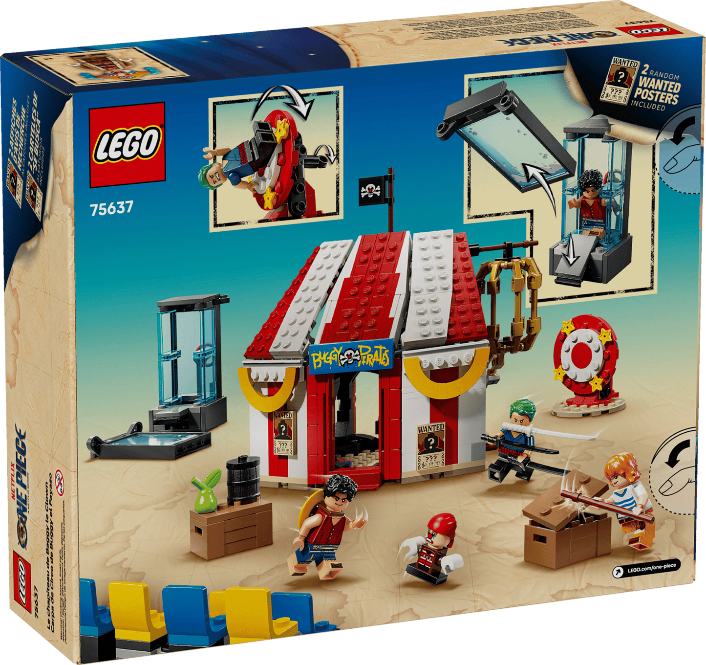 LEGO 75637 One Piece Buggy the Clown's Circus Tent | 573 PCS