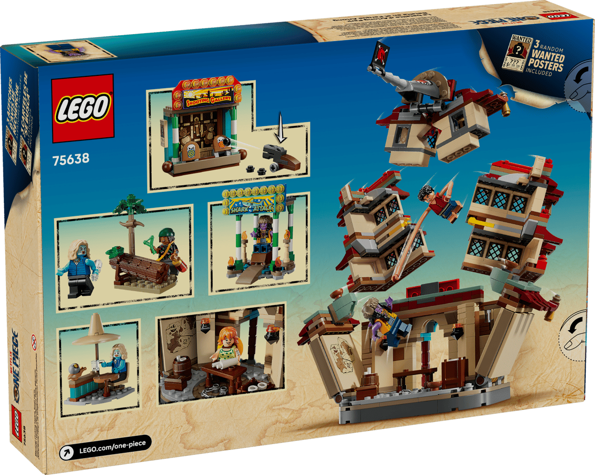 LEGO 75638 One Piece Battle at Arlong Park | 926 PCS