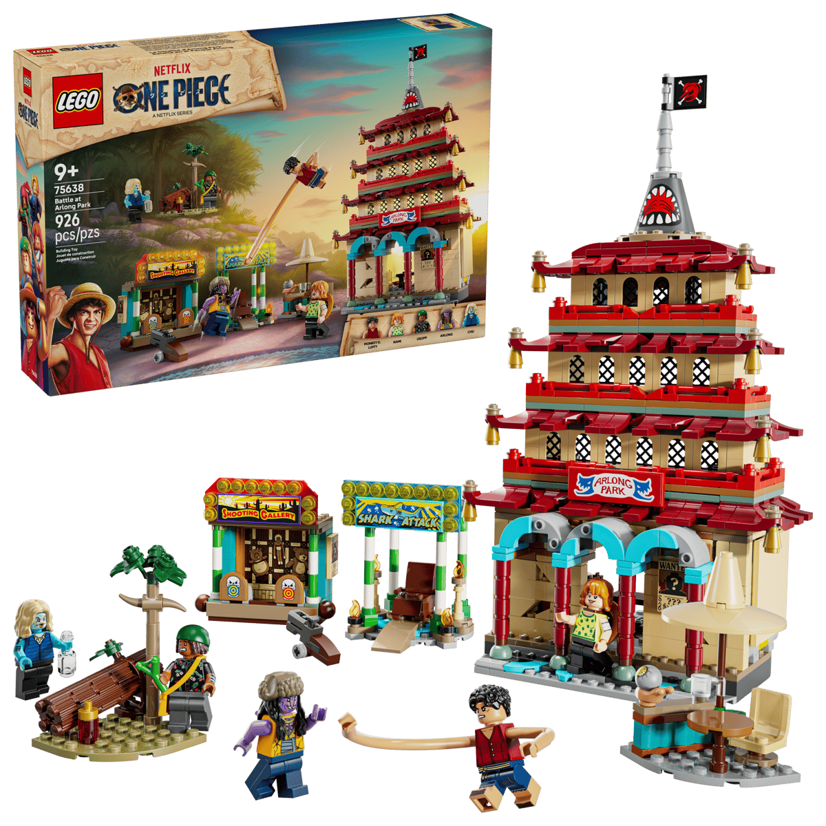 LEGO 75638 One Piece Battle at Arlong Park | 926 PCS