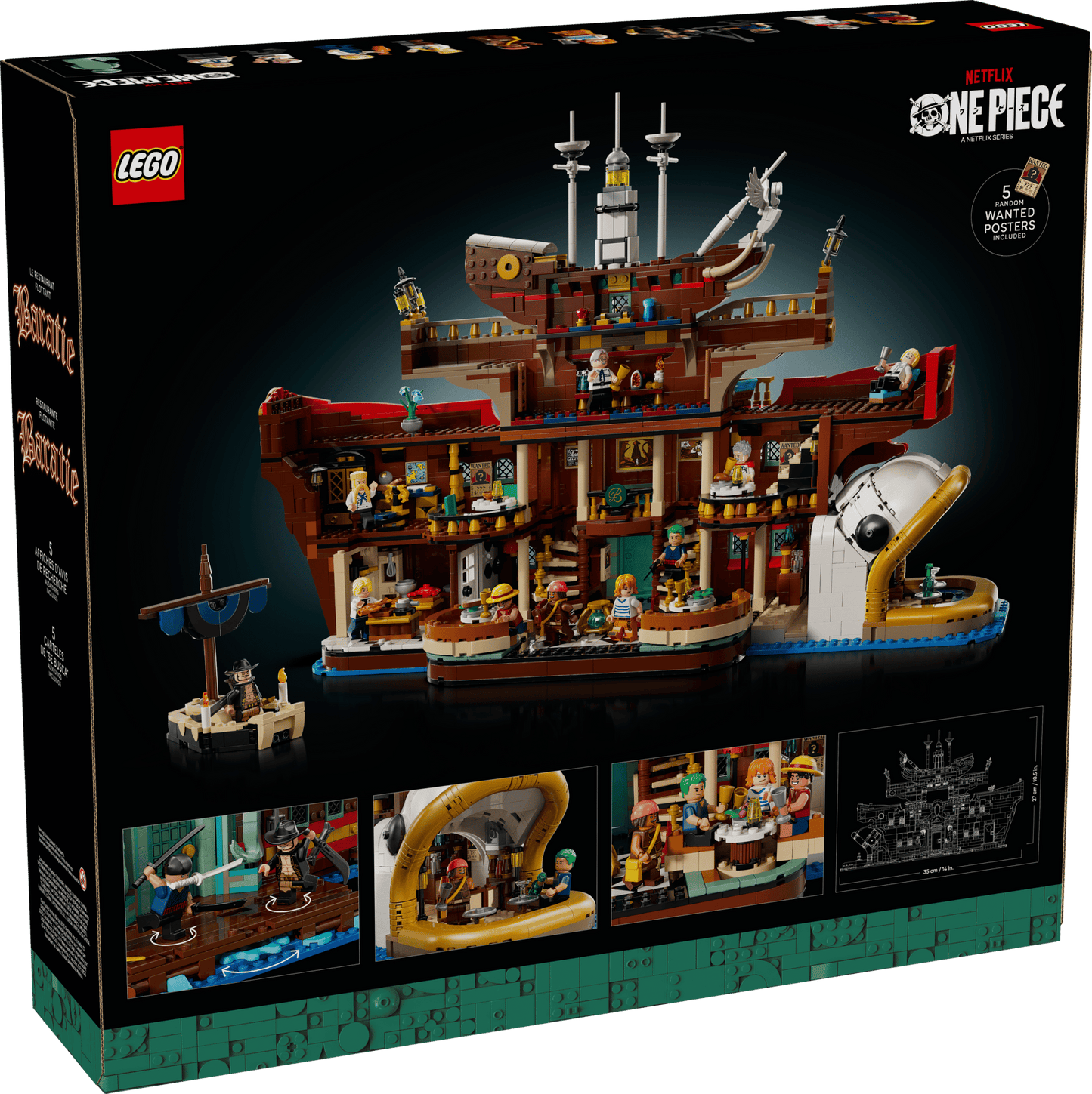 LEGO 75640 One Piece The Baratie Floating Restaurant | 3402 PCS