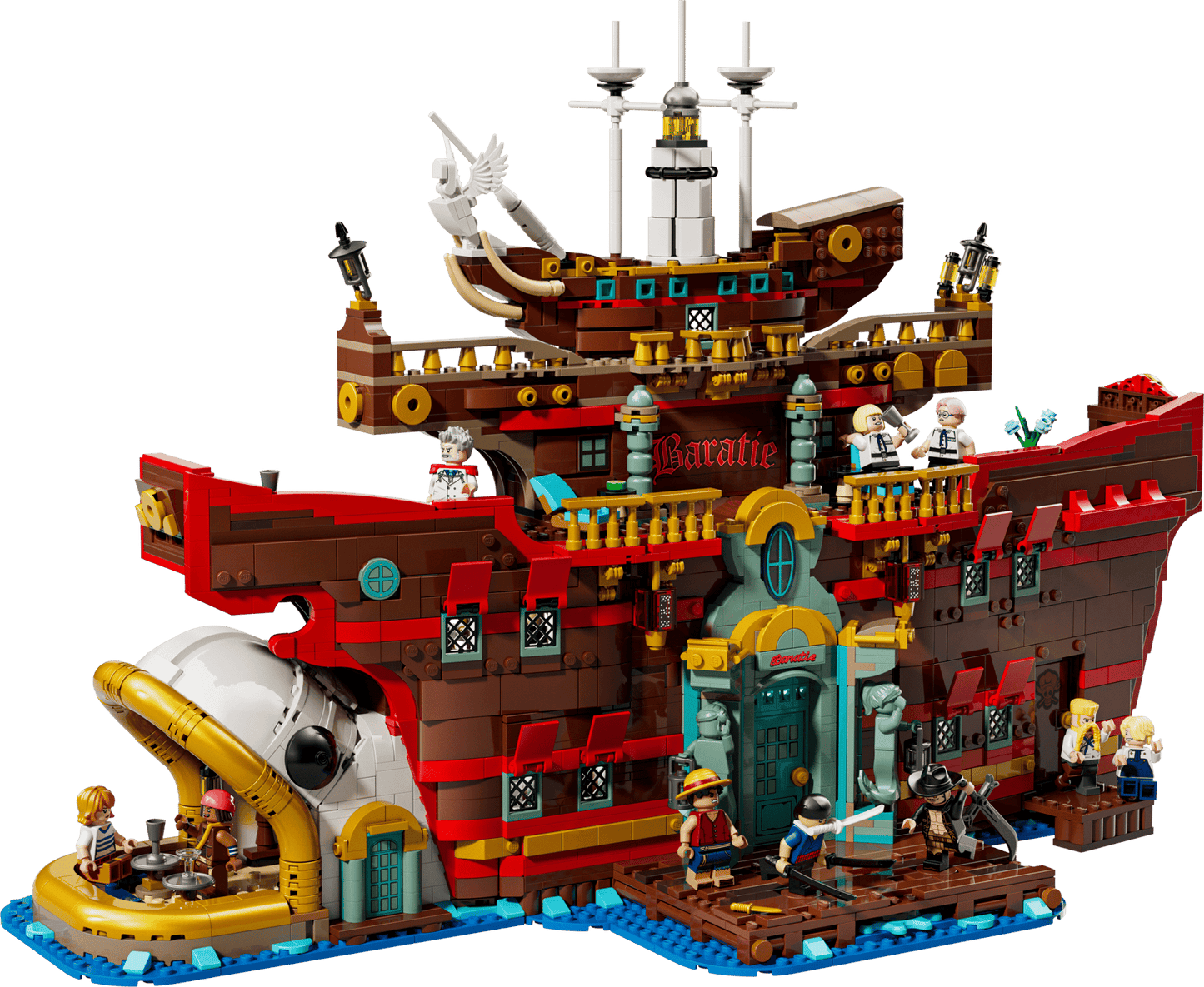 LEGO 75640 One Piece The Baratie Floating Restaurant | 3402 PCS