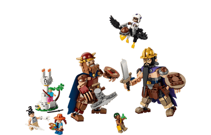 LEGO 75644 One Piece Dorry vs. Brogy – Giants of Little Garden | 733 PCS