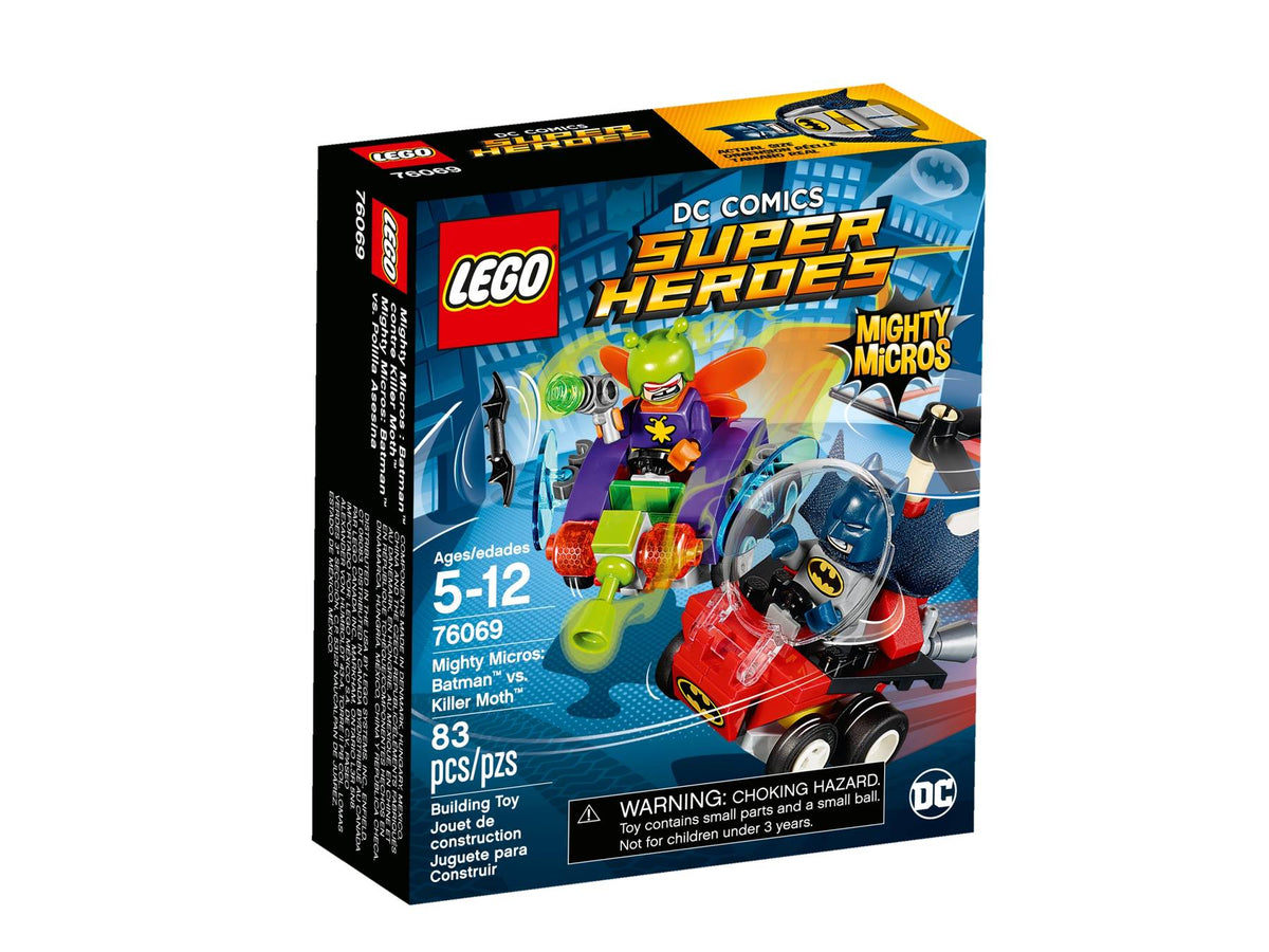 LEGO 76069 DC Mighty Micros: Batman™ vs. Killer Moth™ | 83 PCS | Retired