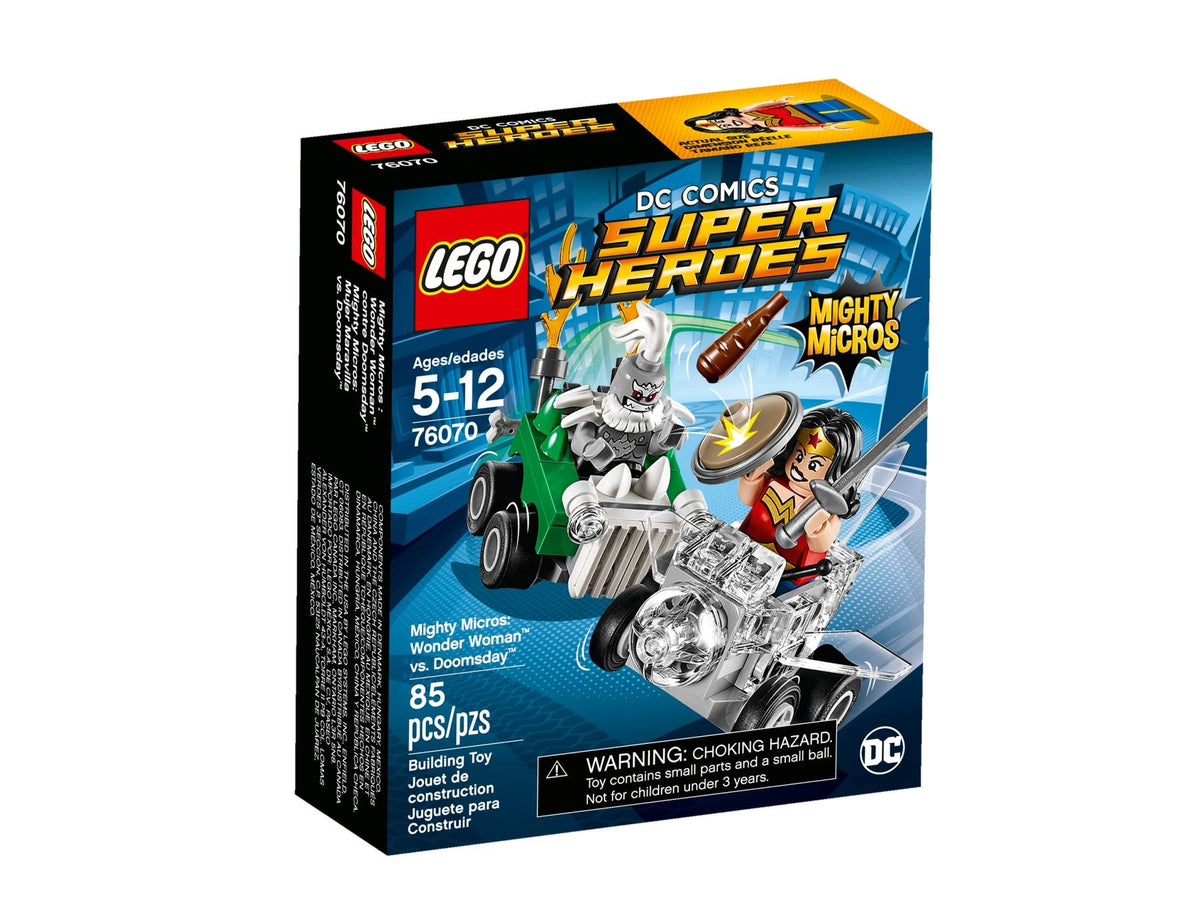 LEGO 76070 DC Mighty Micros: Wonder Woman™ vs. Doomsday™ | 85 PCS | Retired