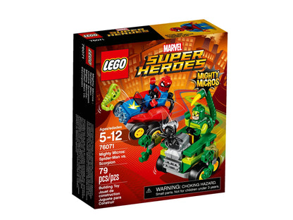 LEGO 76071 Marvel Mighty Micros: Spider-Man vs. Scorpion | 79 PCS | Retired