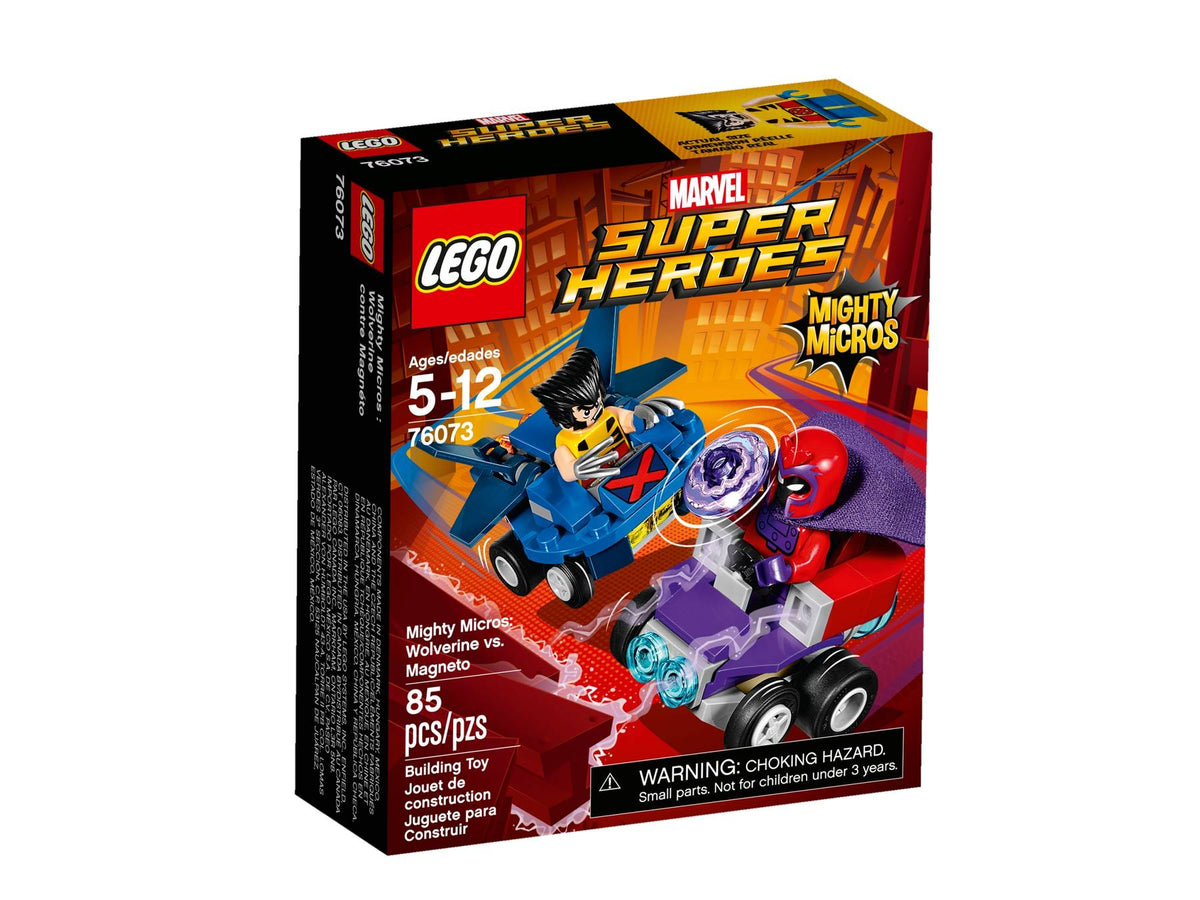 LEGO 76073 Marvel Mighty Micros: Wolverine vs. Magneto | 85 PCS | Retired