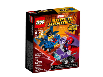 LEGO 76073 Marvel Mighty Micros: Wolverine vs. Magneto | 85 PCS | Retired