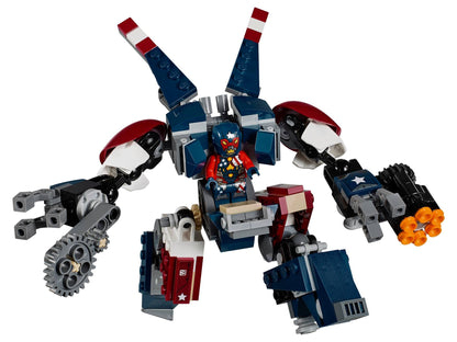 LEGO 76077 Marvel Iron Man: Detroit Steel Strikes | 377 PCS | Retired