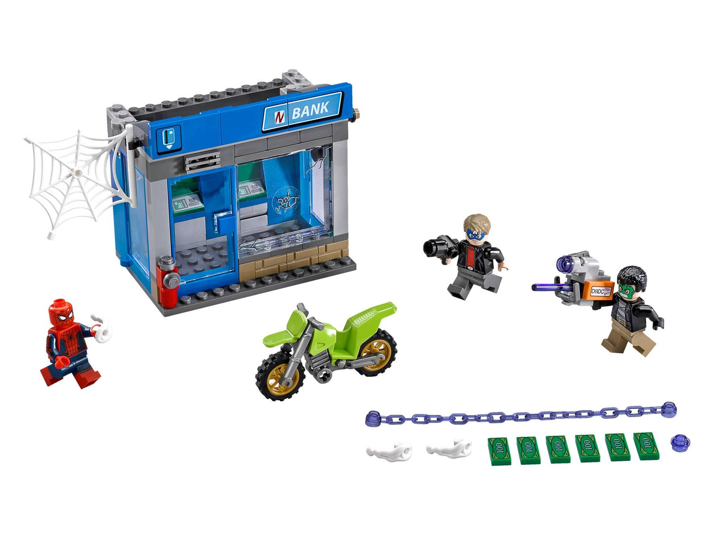 LEGO 76082 Marvel ATM Heist Battle | 185 PCS | Retired