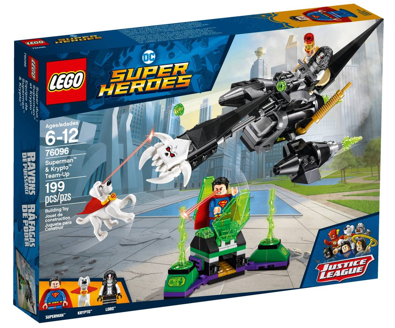 LEGO 76096 DC Superman™ & Krypto™ Team-Up | 199 PCS | Retired